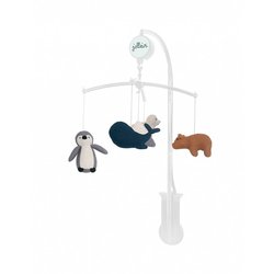 Jollein - Baby & Kids - Jollein - Karuzela muzyczna do łóżeczka Baby Mobile Polar
