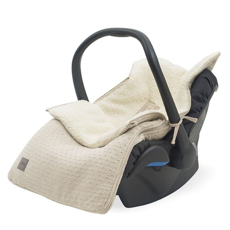 Jollein - Baby & Kids - Jollein - Śpiworek oddychający do wózka i fotelika Bliss Knit NOUGAT