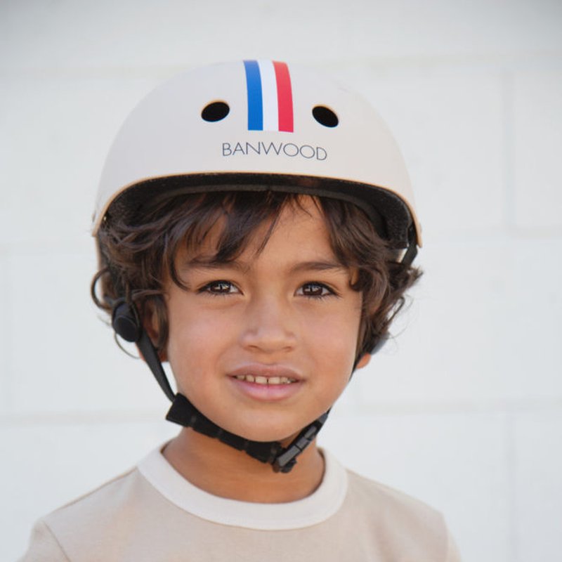 Banwood dziecięcy kask rowerowy stripes BANWOOD