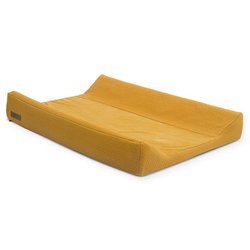 Jollein - Baby & Kids - Jollein - Pokrowiec na przewijak Brick Velvet 50 x 70 cm Mustard