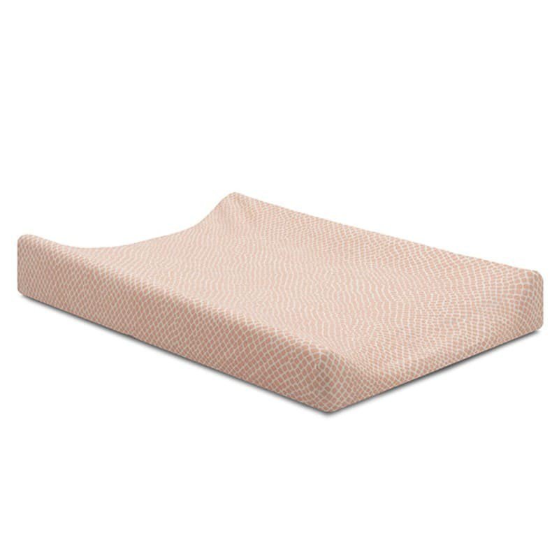 Jollein - Baby & Kids - Jollein - Pokrowiec na przewijak JERSEY 50 x 70 cm Snake PALE PINK