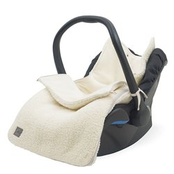 Jollein - Baby & Kids - Jollein - śpiworek do wózka i fotelika Teddy CREAM WHITE