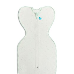 Love to Dream - Otulacz Swaddle UP - rozmiar M - miętowy - ETAP 1 - 1.0 TOG Organic
