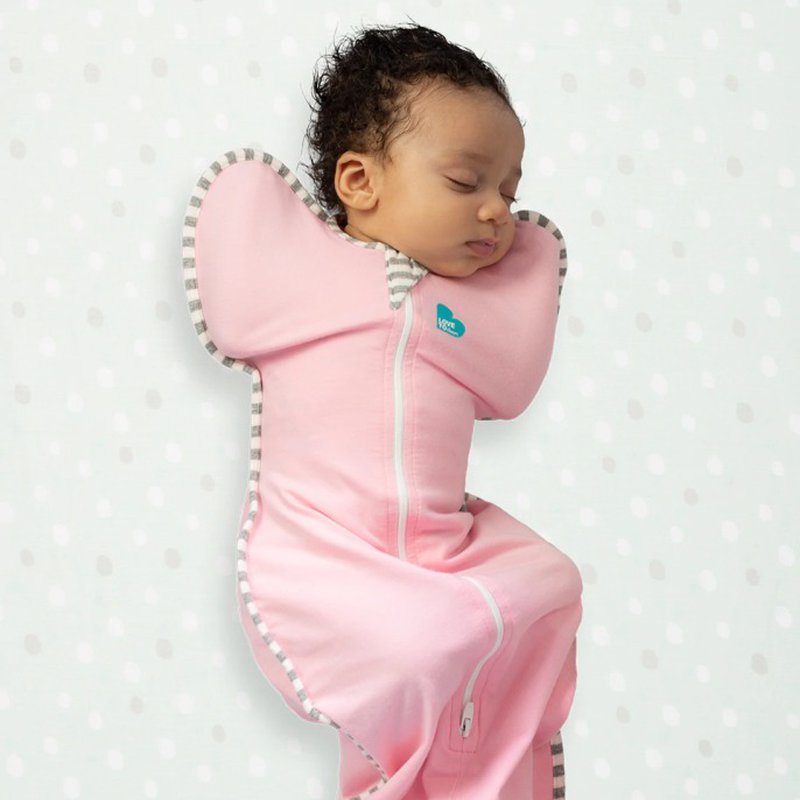 Love to Dream - Otulacz Swaddle UP - rozmiar XS - różowy - ETAP 1 Original