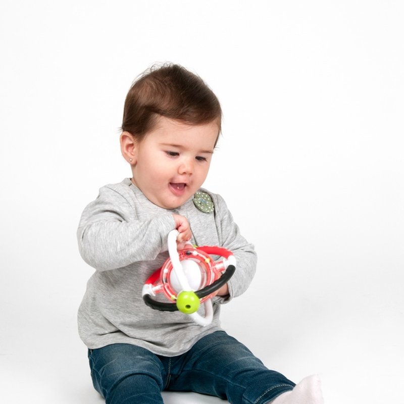 Miniland - zabawki edukacyjne - Grzechotka sensoryczna z kontrastującymi kolorami