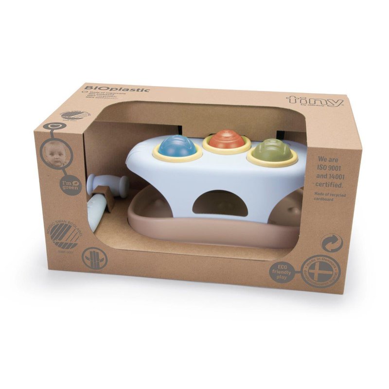 Dantoy - BIO TINY przebijanka z kulkami i młotkiem 10+ m-cy