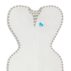 Love to Dream - Otulacz Swaddle UP - rozmiar S - kremowy - ETAP 1 Organic