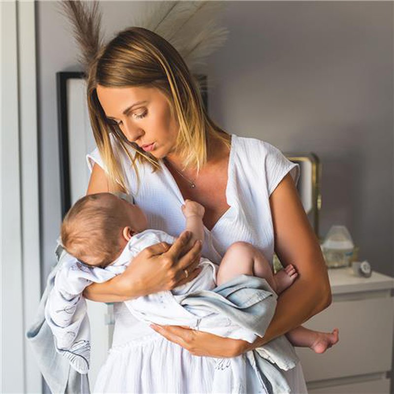 BABYONO - 537/01 Otulacze z muślinu bambusowego (dwupak)