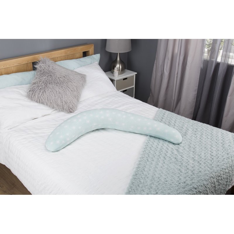 CuddleCo - Poduszka Rogal Comfi-Mum 5w1 bambus - zielone dmuchawce