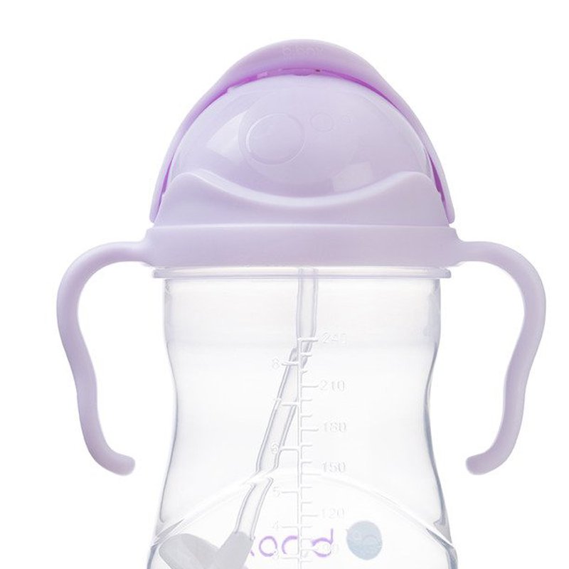 Bidon ze słomką 240 ml, Gelato Boysenberry, b.box