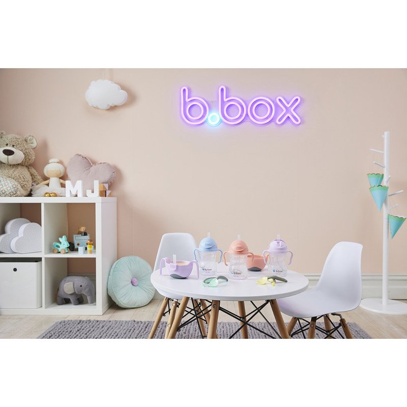 Bidon ze słomką 240 ml, Gelato Boysenberry, b.box