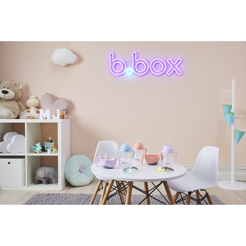 Bidon ze słomką 240 ml, Gelato Boysenberry, b.box