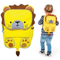 Plecak Toddlepak Trunki Lew Leeroy - żółty