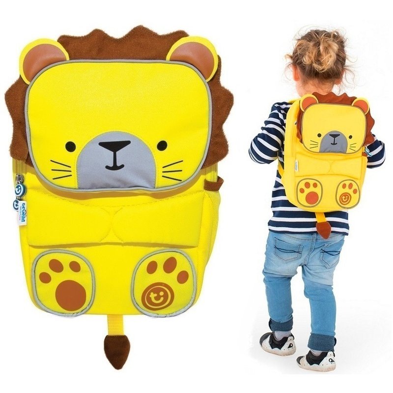 Plecak Toddlepak Trunki Lew Leeroy - żółty