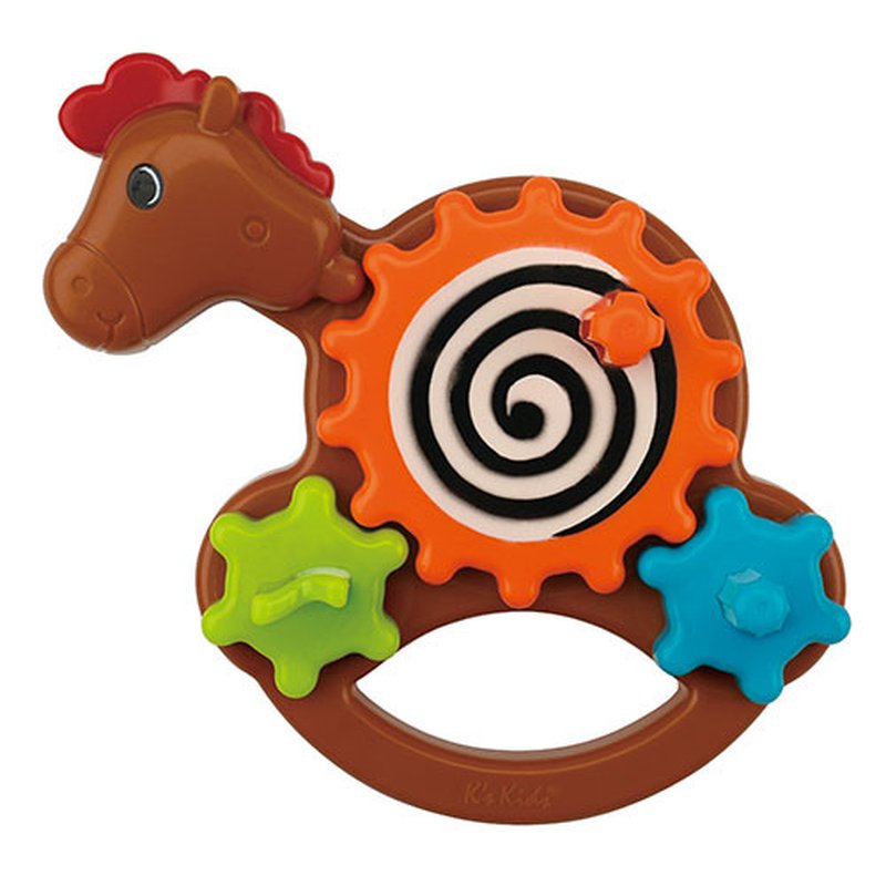 K's Kids First Developmental Toys - Zabawka edukacyjna - Koń zakręć/przekręć