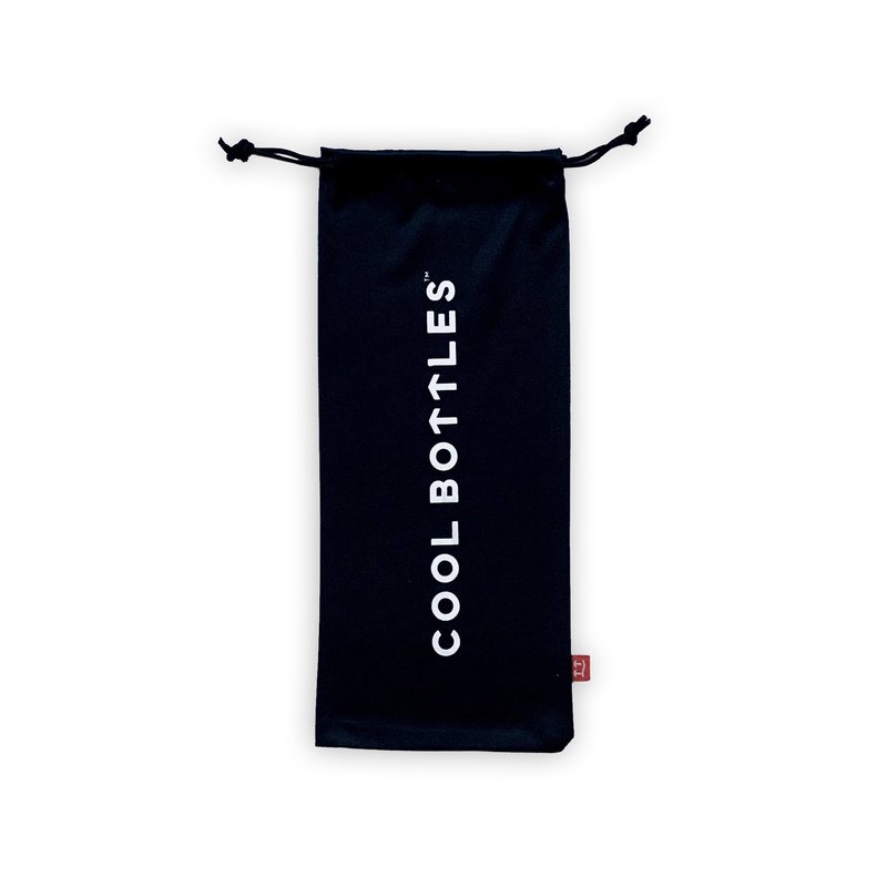 COOLBOTTLES - Cool Bottles Woreczek na butelkę termiczną 350 ml Black