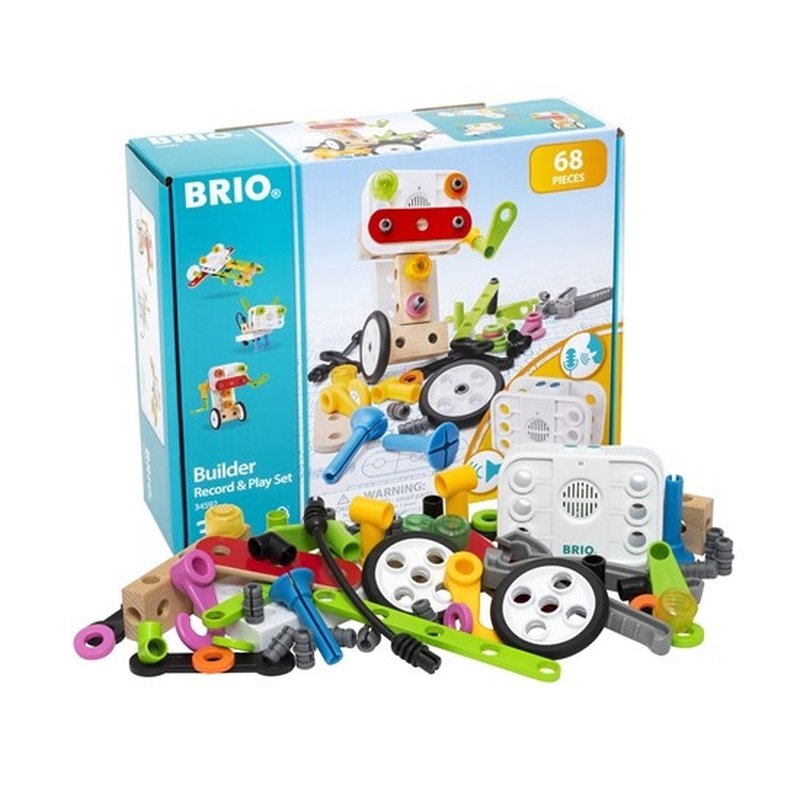 BRIO Builder Zestaw z Rejestratorem Dźwięk