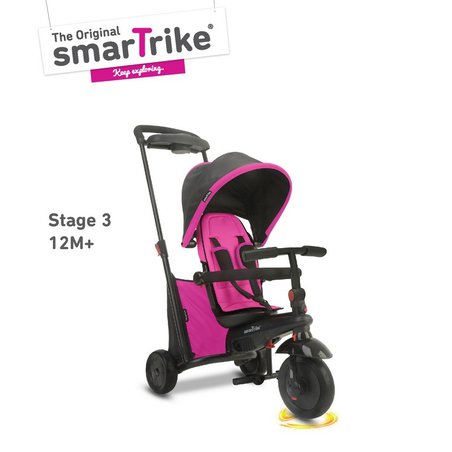 Smart Trike Składany rowerek Folding Trike&#8482; 500 7w1 - różowy