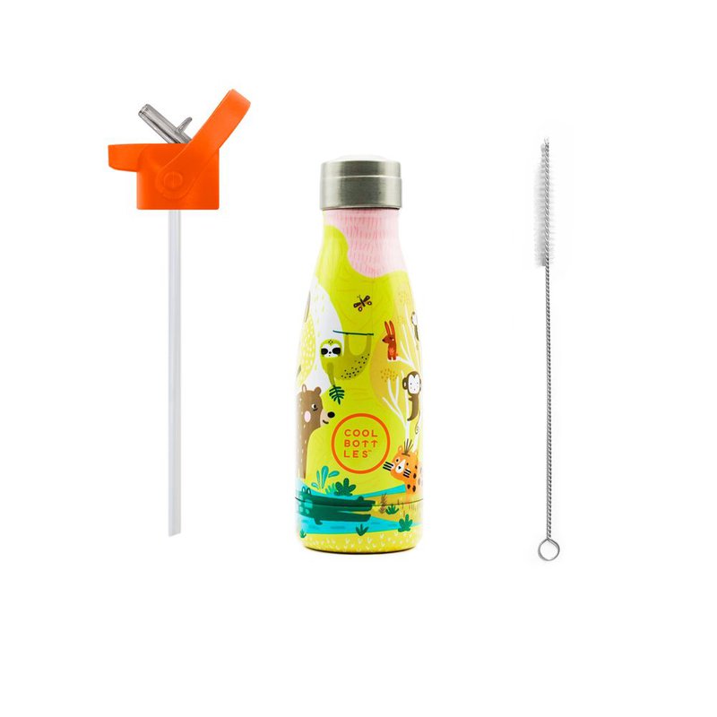 COOLBOTTLES - Cool Bottles Butelka termiczna Kids 260 ml Jungle Park
