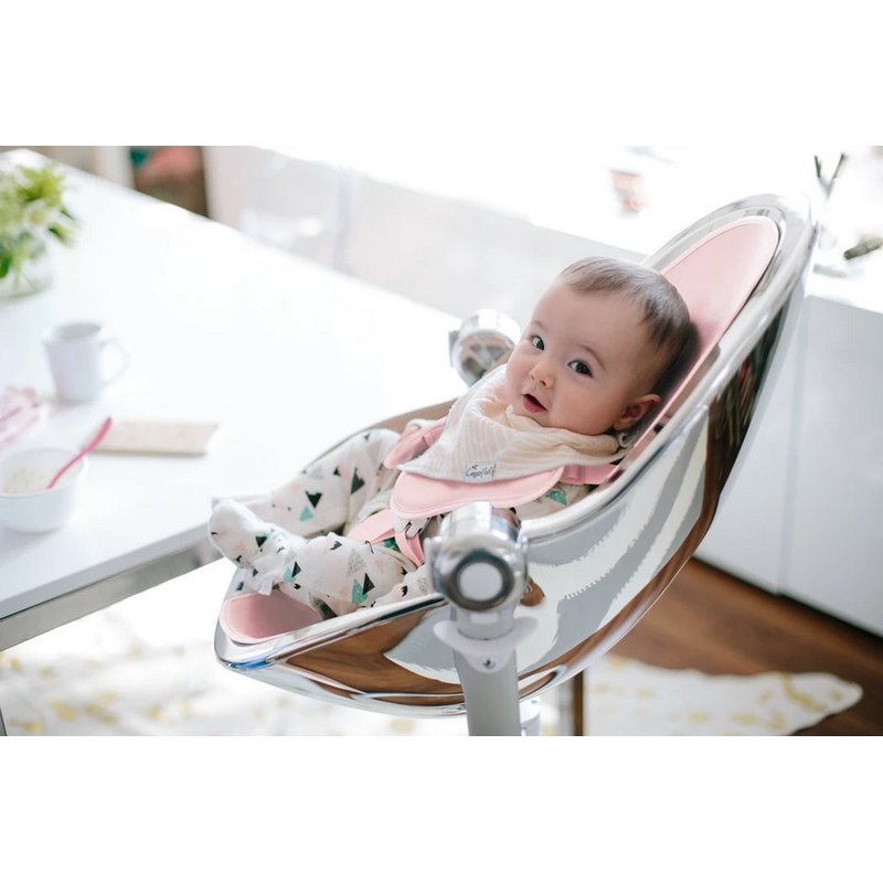 Bloom - Zestaw startowy - krzesełko Fresco Chrome - jasny róż