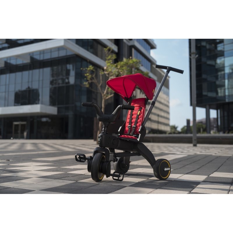 Składany rowerek trójkołowy Doona LIKI S3  5w1 - czerwony Doona Liki