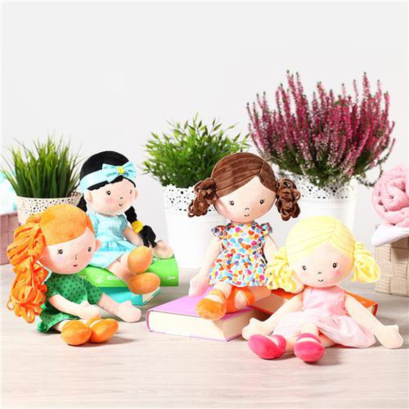 BABYONO - 1095 Przytulanka dla niemowląt ZOE DOLL. MY BEST FRIEND.