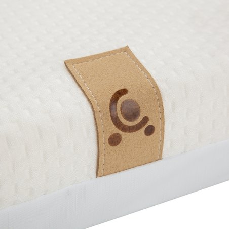 CuddleCo - Materac do łóżeczka Harmony 140x70 cm bambus, sprężyny bonellowe