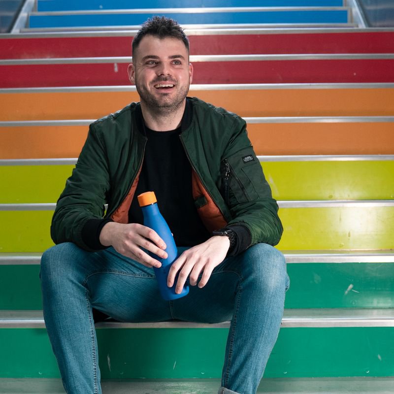 COOLBOTTLES - Cool Bottles Zakrętka 260-350-500 ml Vivid Orange