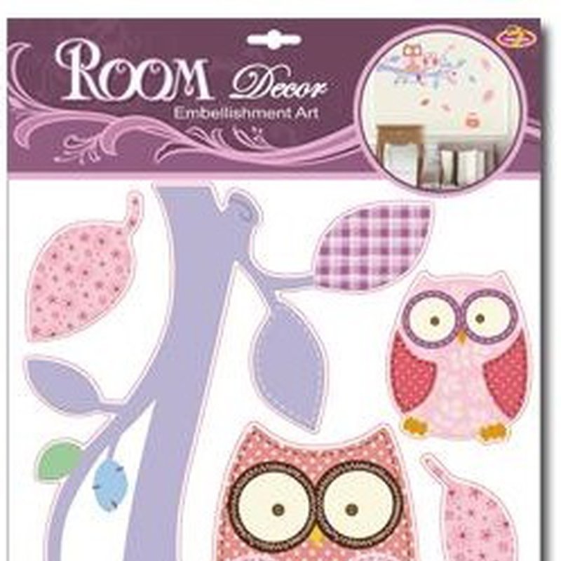 MARKO - Dekoracje Ścienne - Dekoracje ścienne - Sowy Różowe