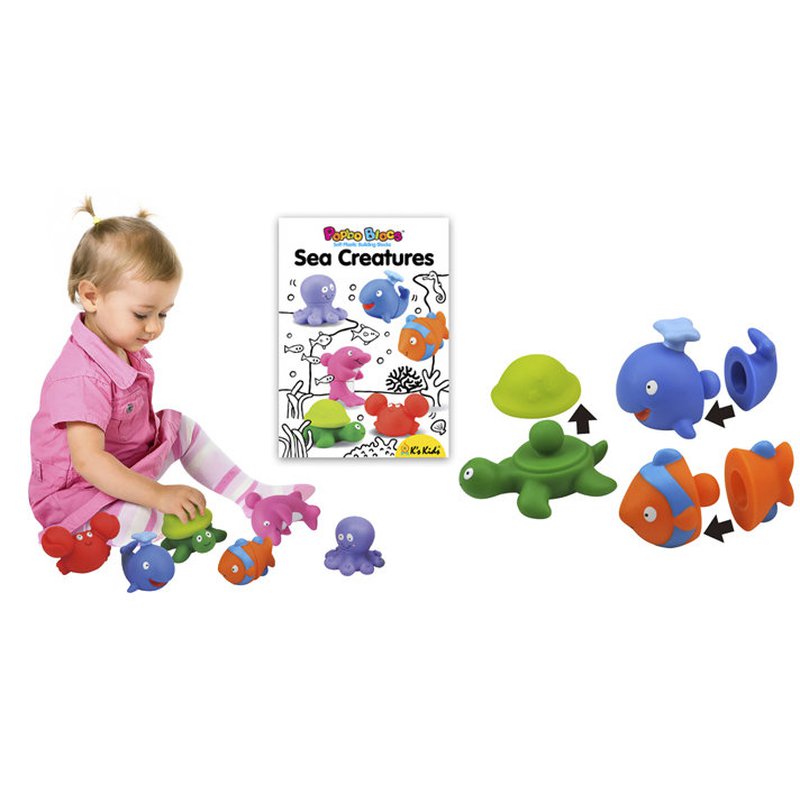 K's Kids - Klocki popboblocs - Żółwik