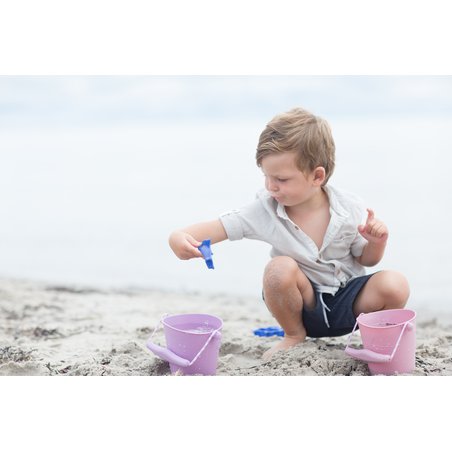 Funkit world - Składane wiaderko do wody i piasku Scrunch Bucket - Wiśniowy
