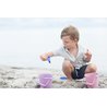 Funkit world - Składane wiaderko do wody i piasku Scrunch Bucket - Wiśniowy