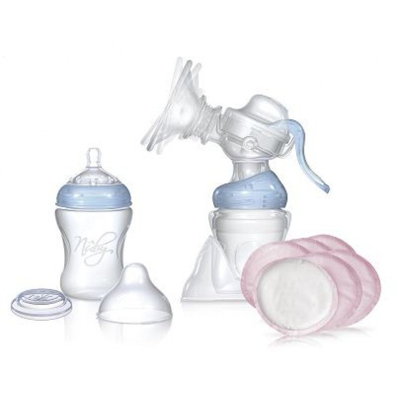 Nuby - Laktator ręczny Comfort - zestaw