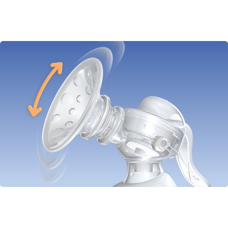 Nuby - Laktator ręczny Comfort - zestaw