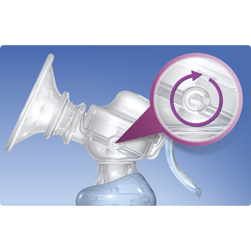 Nuby - Laktator ręczny Comfort - zestaw