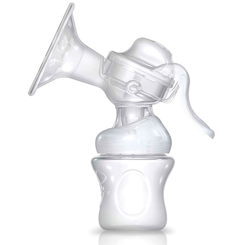 Nuby - Laktator ręczny Comfort - zestaw