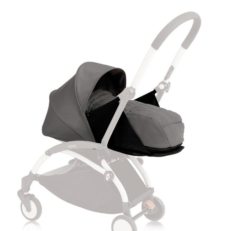 Zestaw kolorystyczny do gondoli Babyzen YOYO+ 0+ - szary