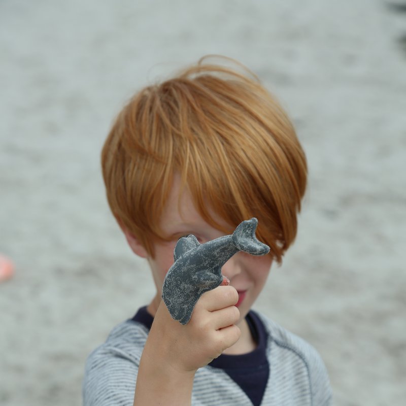 Funkit world - Silikonowe Foremki do piasku 4 szt. Scrunch - Purpurowy