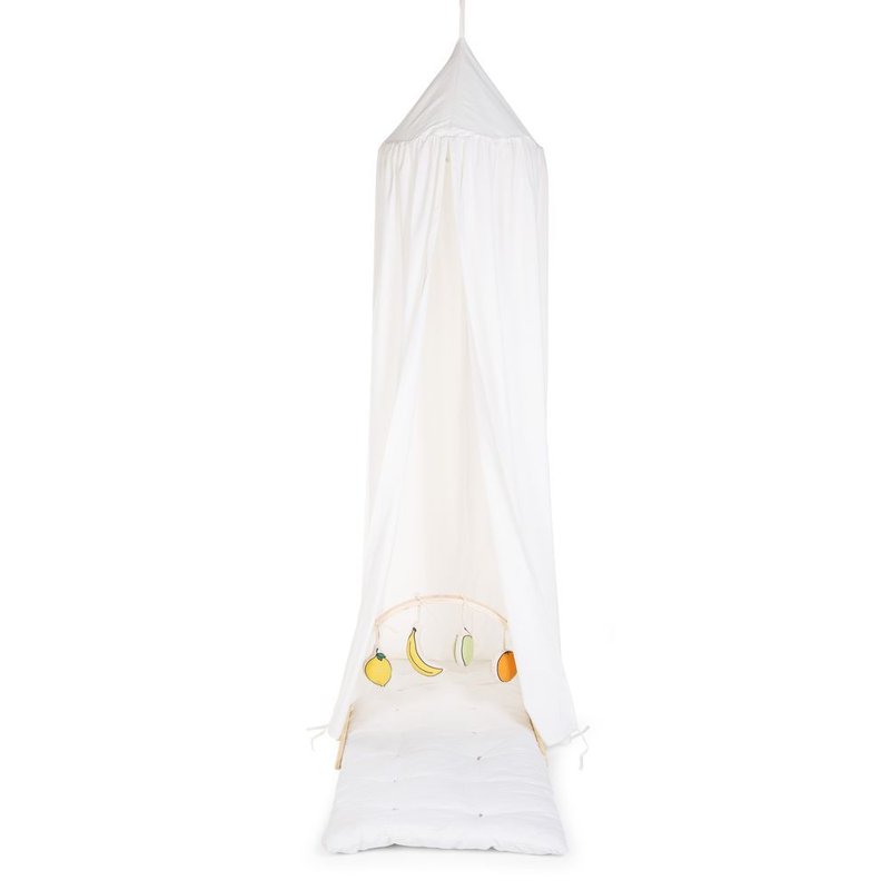 Childhome Zestaw zabawek 4 szt. Canvas do Tipi Play Gym CHILDHOME