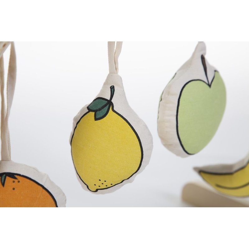 Childhome Zestaw zabawek 4 szt. Canvas do Tipi Play Gym CHILDHOME