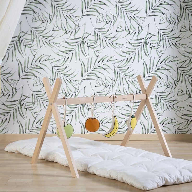 Childhome Zestaw zabawek 4 szt. Canvas do Tipi Play Gym CHILDHOME