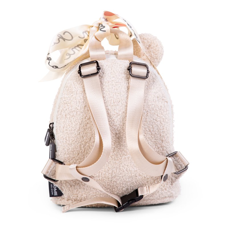 Childhome Plecak dziecięcy My First Bag Teddy Bear White (Limited Edition) CHILDHOME
