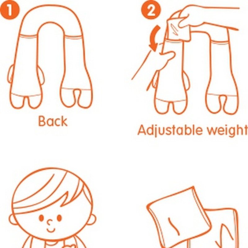 K's Kids Training2s - Uspokajająca nakładka na ramiona