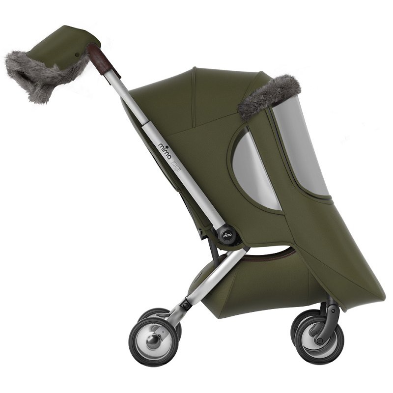 Mima Zigi - Bo - Ovi - Akcesoria zimowe do wózka mima Zigi - Olive Green