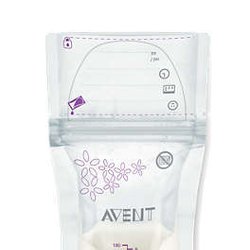Avent - Woreczki do przechowywania pokarmu 25szt.