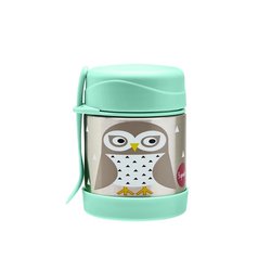 3 Sprouts Termos dla Dzieci Sowa Mint