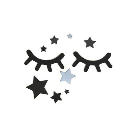 AdamToys - Oczka z niebieskimi gwiazdkami