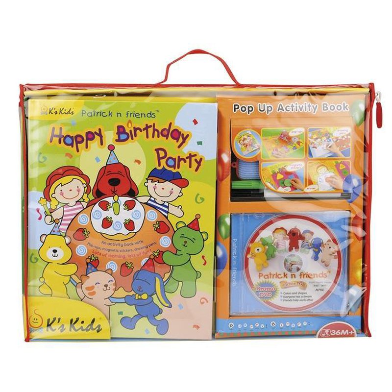 K's Kids - Książeczka edukacyjna - Urodziny Patricka