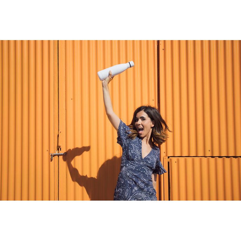 COOLBOTTLES - Cool Bottles Zakrętka 260-350-500 ml Mono White