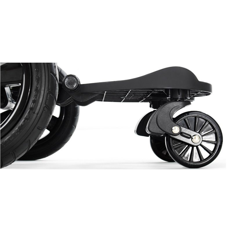 Bumprider - Dostawka do wózka dla starszego dziecka - czarny/szary